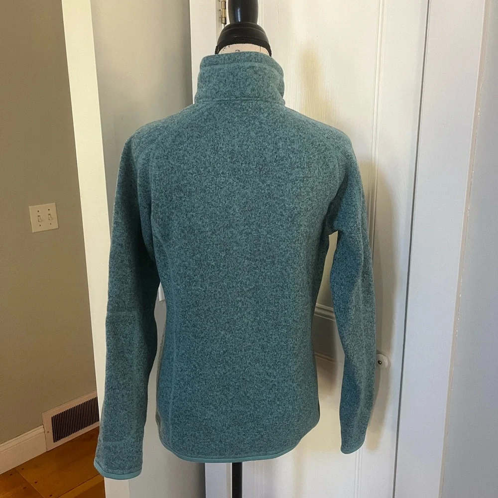 Patagonia Women's Better Sweater 1/4-Zip Teal Green Fleece. Size: Medium. - Picture 7 of 11
